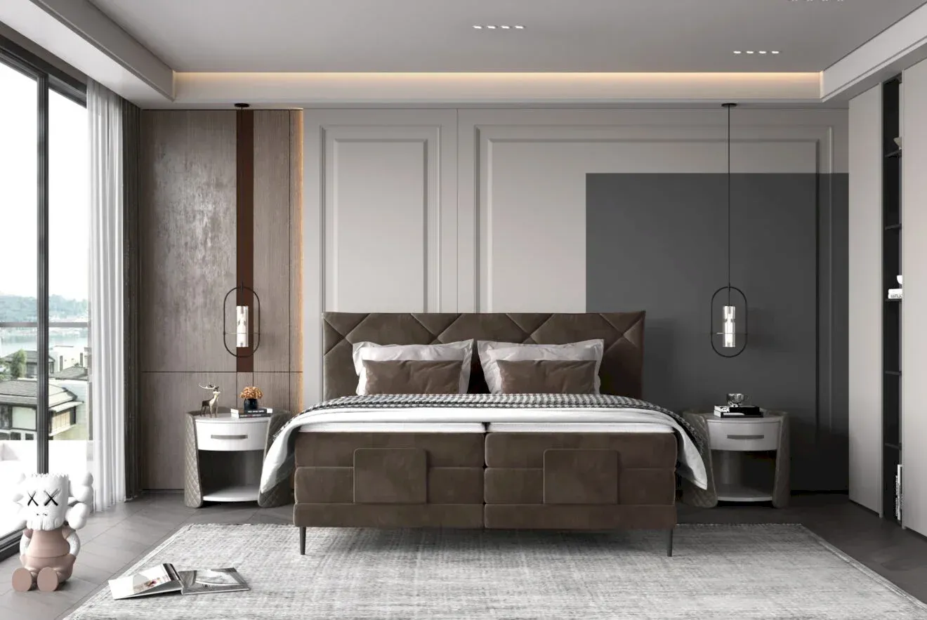 Łóżko Kontynentalne Noel 140x200