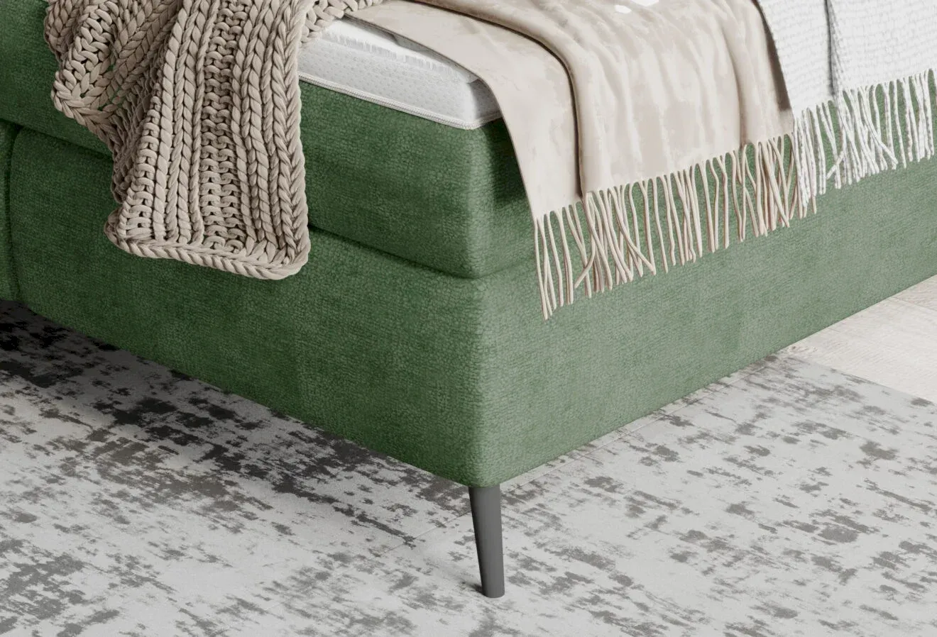 Łóżko Kontynentalne Lucio 180x200