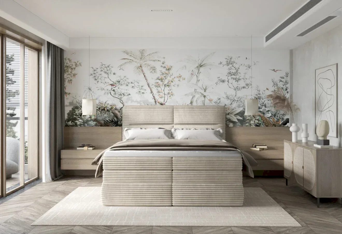 Łóżko Kontynentalne Hudson 160x200