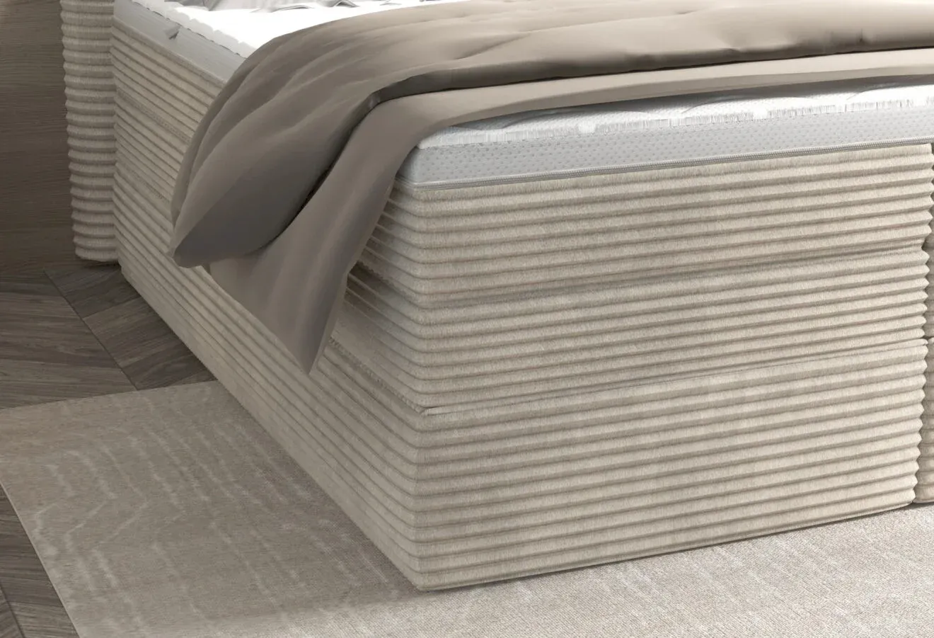 Łóżko Kontynentalne Hudson 140x200