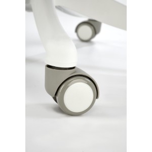 VESUVIO 2 fotel gabinetowy popielaty / biały