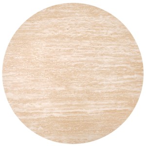 TRAVERTINO_S OKRĄGŁA ława, trawertyn