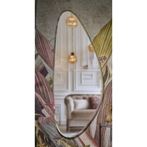 SERENITY lustro ścienne, srebrny