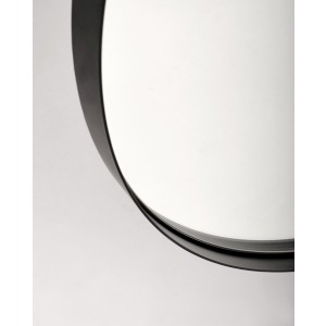 PATINA lustro ścienne, czarny
