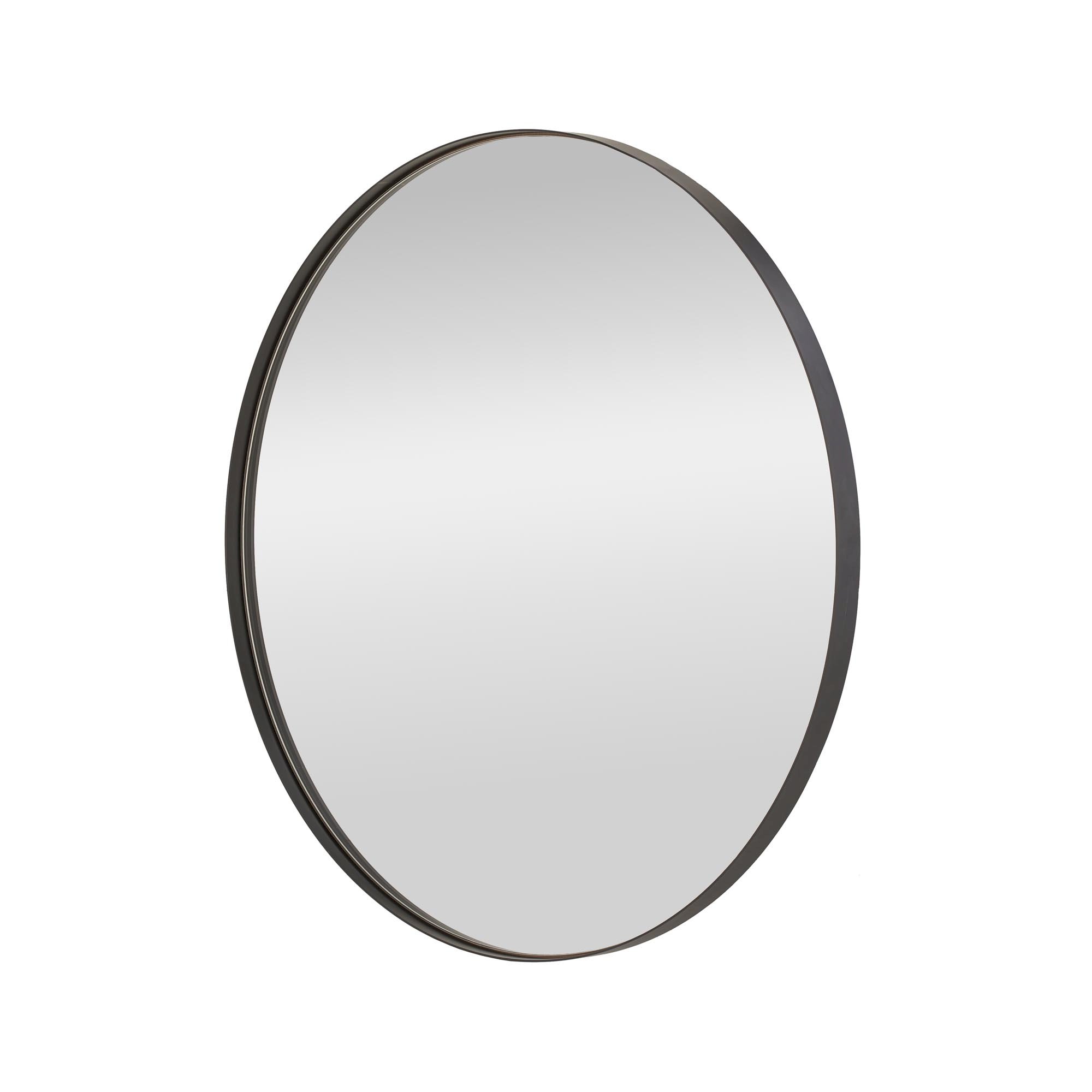 PATINA lustro ścienne, czarny