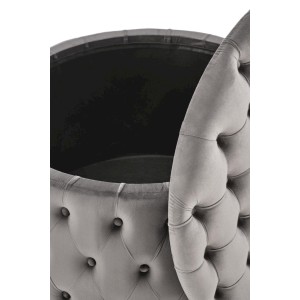 NUNEZ pufa popielaty