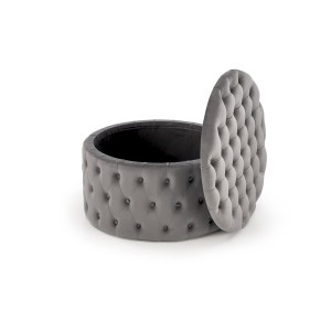 NUNEZ pufa popielaty