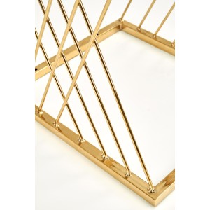 NANCY ława złoty / transparentny