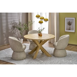 MORUS stół okrągły naturalny