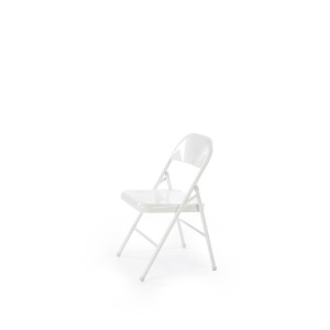 K565 krzesło składane, biały (1p=6szt)