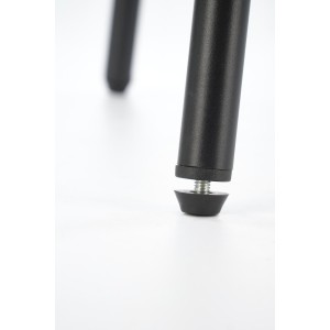 H121 hoker nogi - czarny, siedzisko - beżowy