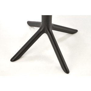 CALVO stół okrągły czarny