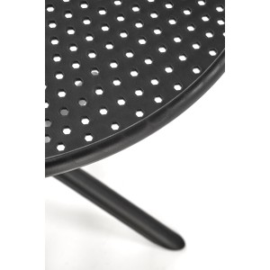 CALVO stół okrągły czarny