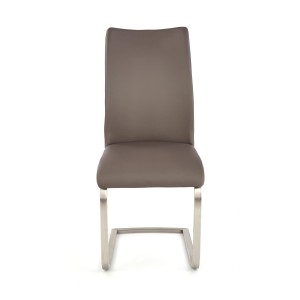 OPAL / metal szczotkowany / ekoskóra szara