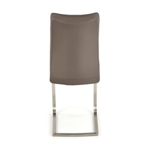 OPAL / metal szczotkowany / ekoskóra szara