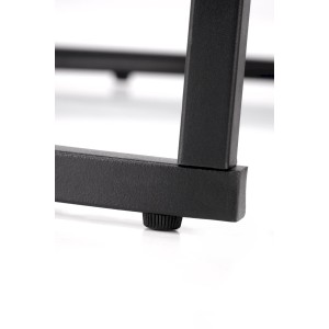 JAVA zestaw 2 ław, czarny marmur / czarny