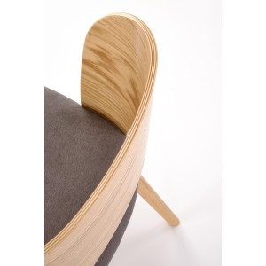 CADIZ krzesło dąb naturalny / popiel