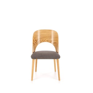 CADIZ krzesło dąb naturalny / popiel