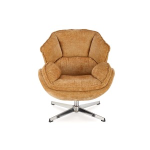 GUIDO fotel wypoczynkowy musztardowy