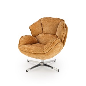 GUIDO fotel wypoczynkowy musztardowy