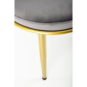 K517 krzesło popielaty