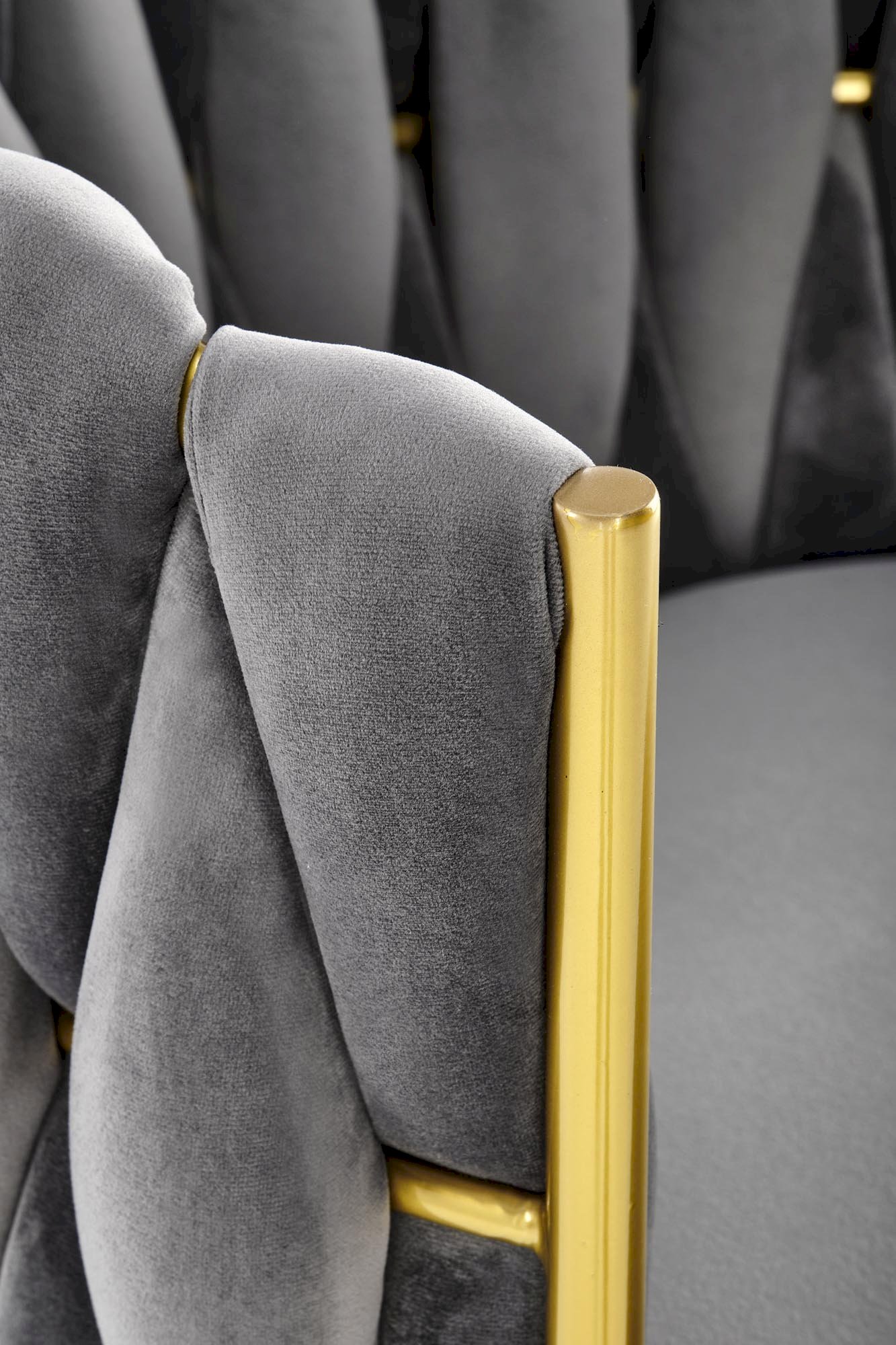 K517 krzesło popielaty