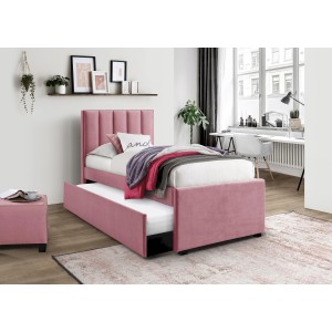RUSSO 90 cm łóżko różowy (4p=1szt)