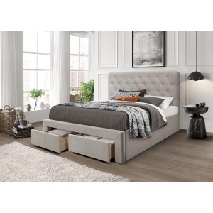 MARISOL 160 cm łóżko beżowy (4p=1szt)