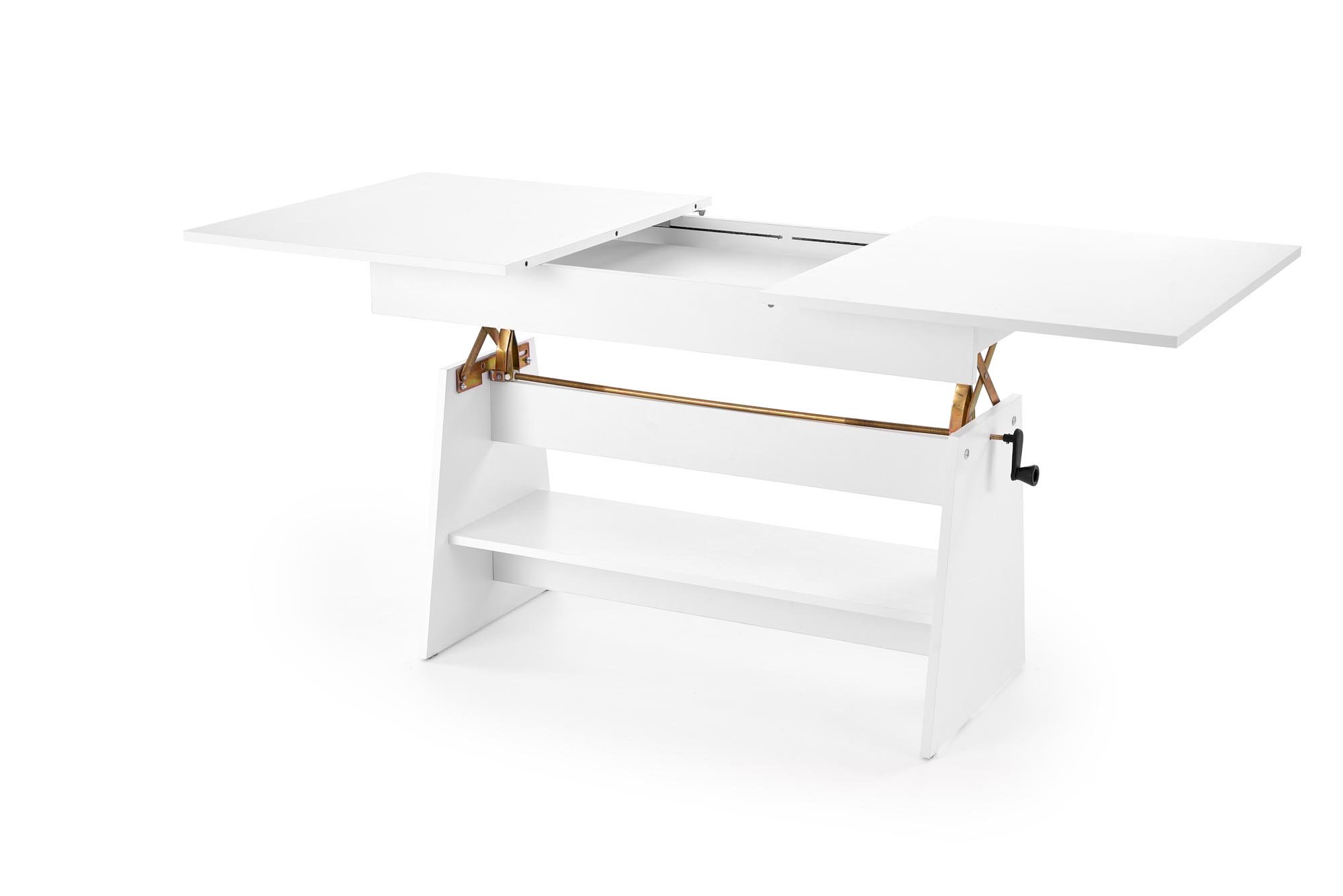 ERIKA ławostół rozkładany biały