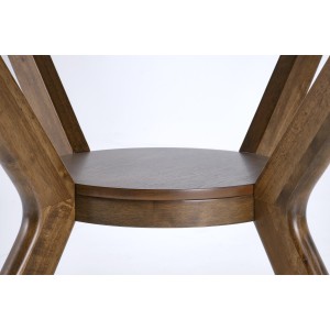 RUPERT stół okrągły, orzechowy