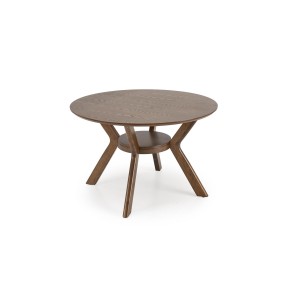 RUPERT stół okrągły, orzechowy