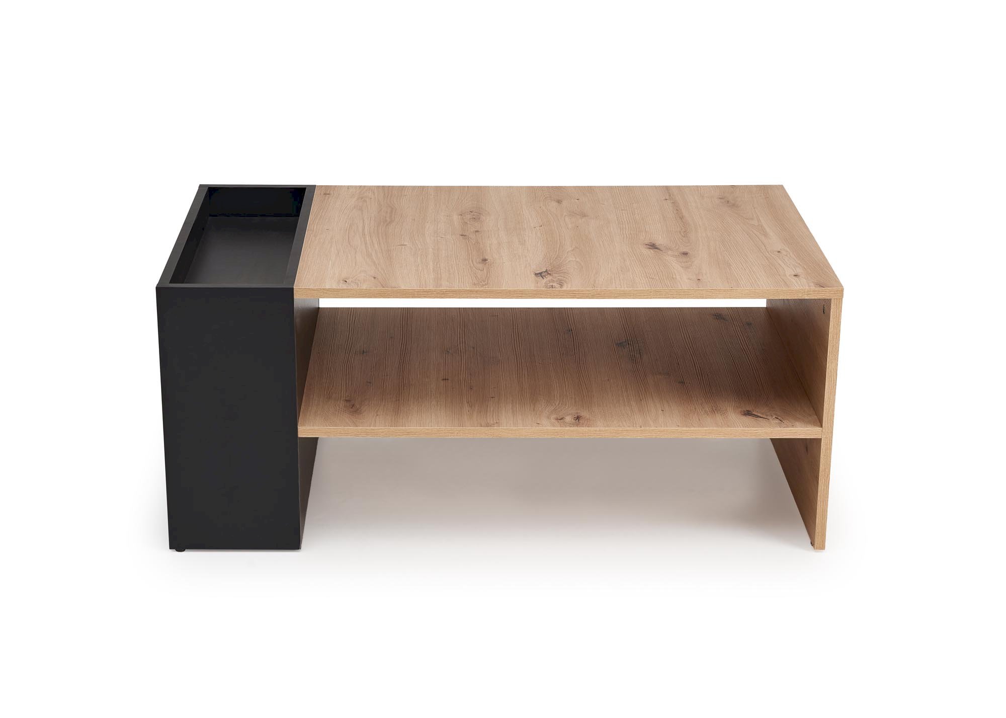 MURCIA ława, dąb artisan / czarny