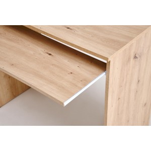 CINO biurko, dąb artisan / grafitowy