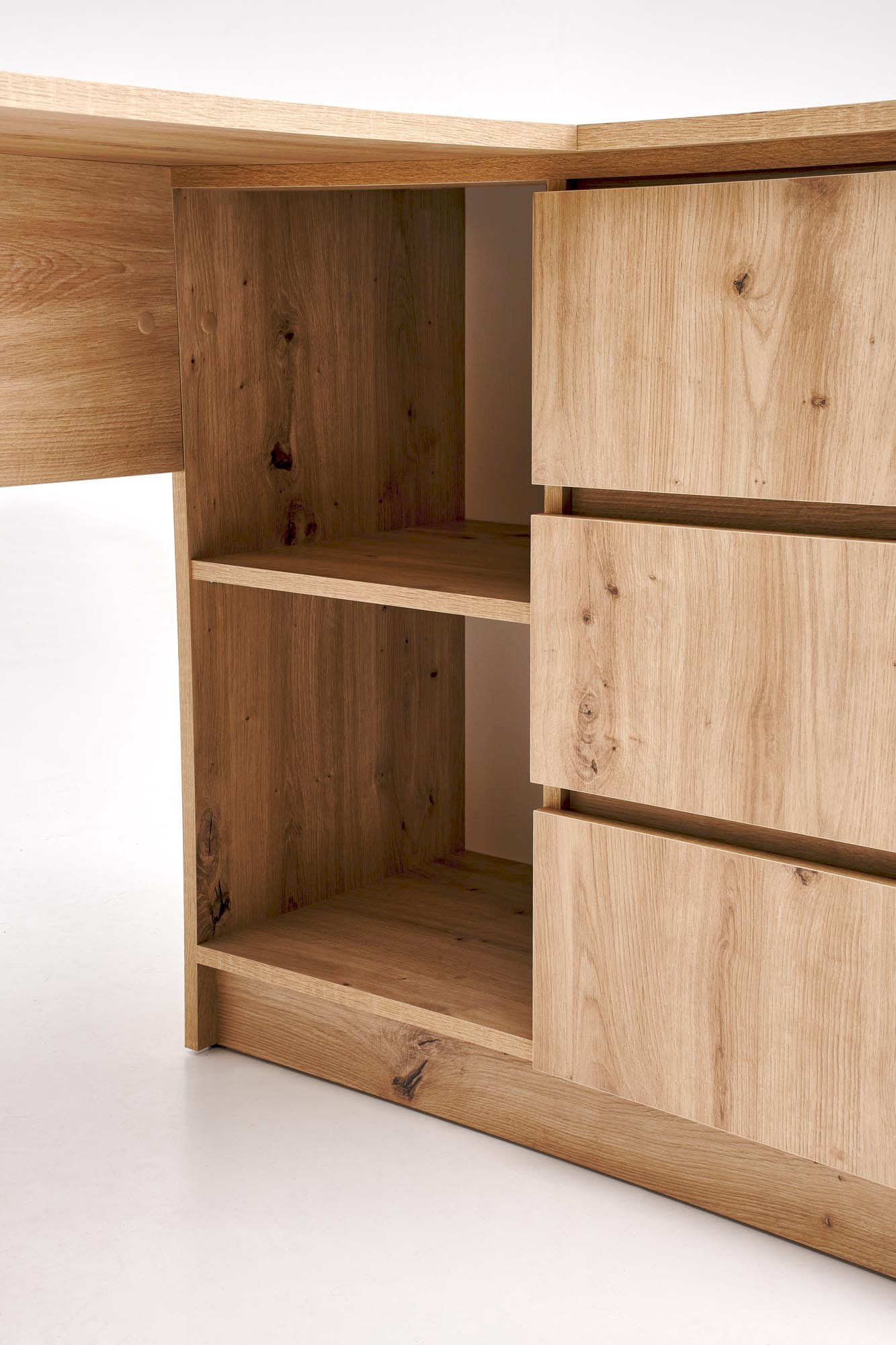 BEGA biurko, dąb artisan