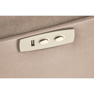 SEMIR 2 fotel wypoczynkowy beżowy