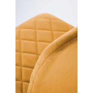 K525 krzesło musztardowy