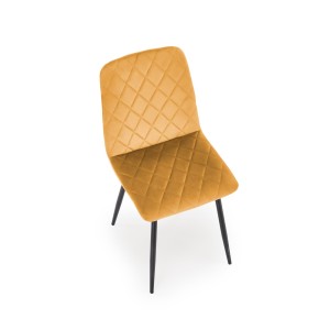 K525 krzesło musztardowy