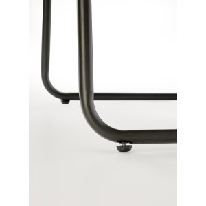 HUDSON, zestaw ogrodowy ( sofa, fotel 2x, ława ), popielaty / brązowy (1p=1zestaw)