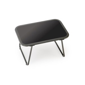 HUDSON, zestaw ogrodowy ( sofa, fotel 2x, ława ), popielaty / brązowy (1p=1zestaw)