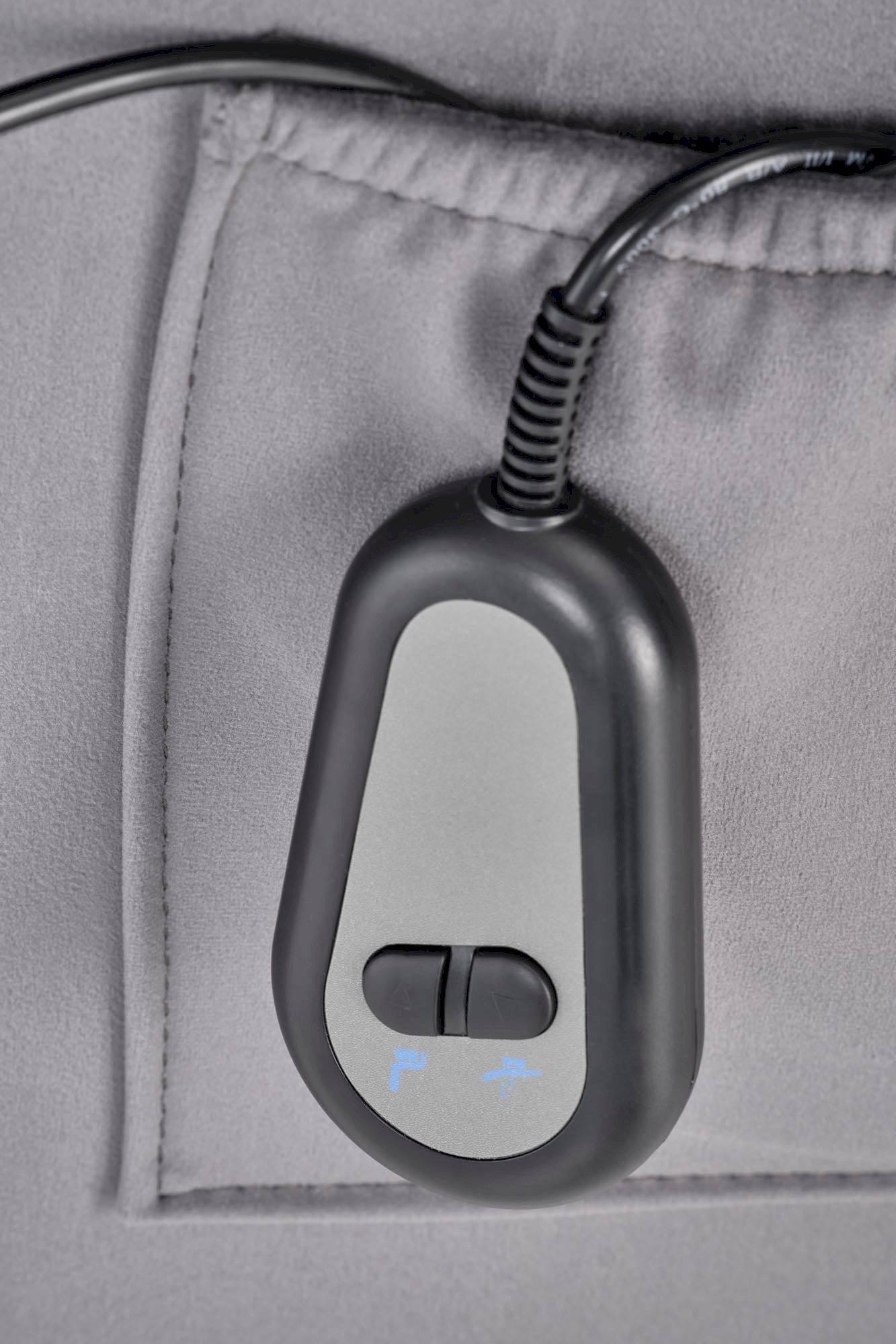 MARONI fotel wypoczynkowy popielaty