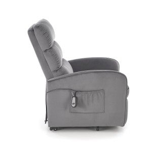 MARONI fotel wypoczynkowy popielaty