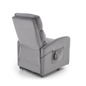 MARONI fotel wypoczynkowy popielaty