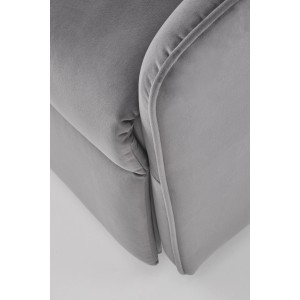 MARONI fotel wypoczynkowy popielaty