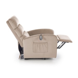 MARONI fotel wypoczynkowy beżowy