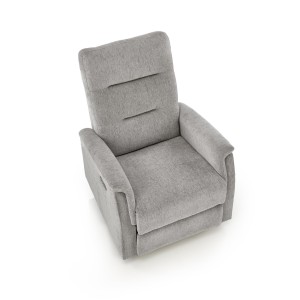 JAMAL fotel wypoczynkowy popielaty