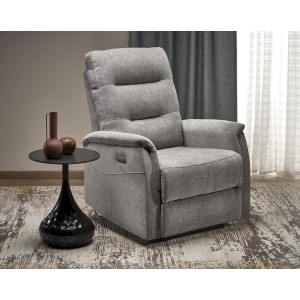 JAMAL fotel wypoczynkowy popielaty