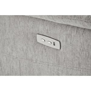 JAMAL fotel wypoczynkowy popielaty