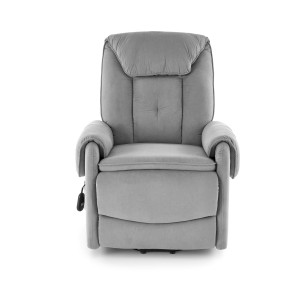 HORTON fotel wypoczynkowy popielaty