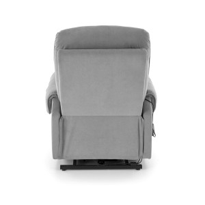 HORTON fotel wypoczynkowy popielaty