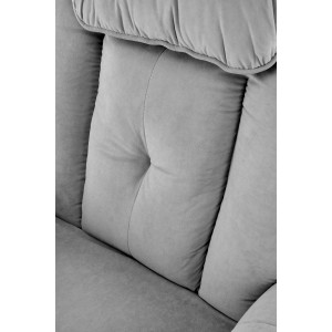 HORTON fotel wypoczynkowy popielaty